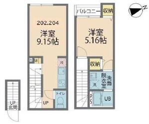 カインドネス国分寺本多の物件間取画像